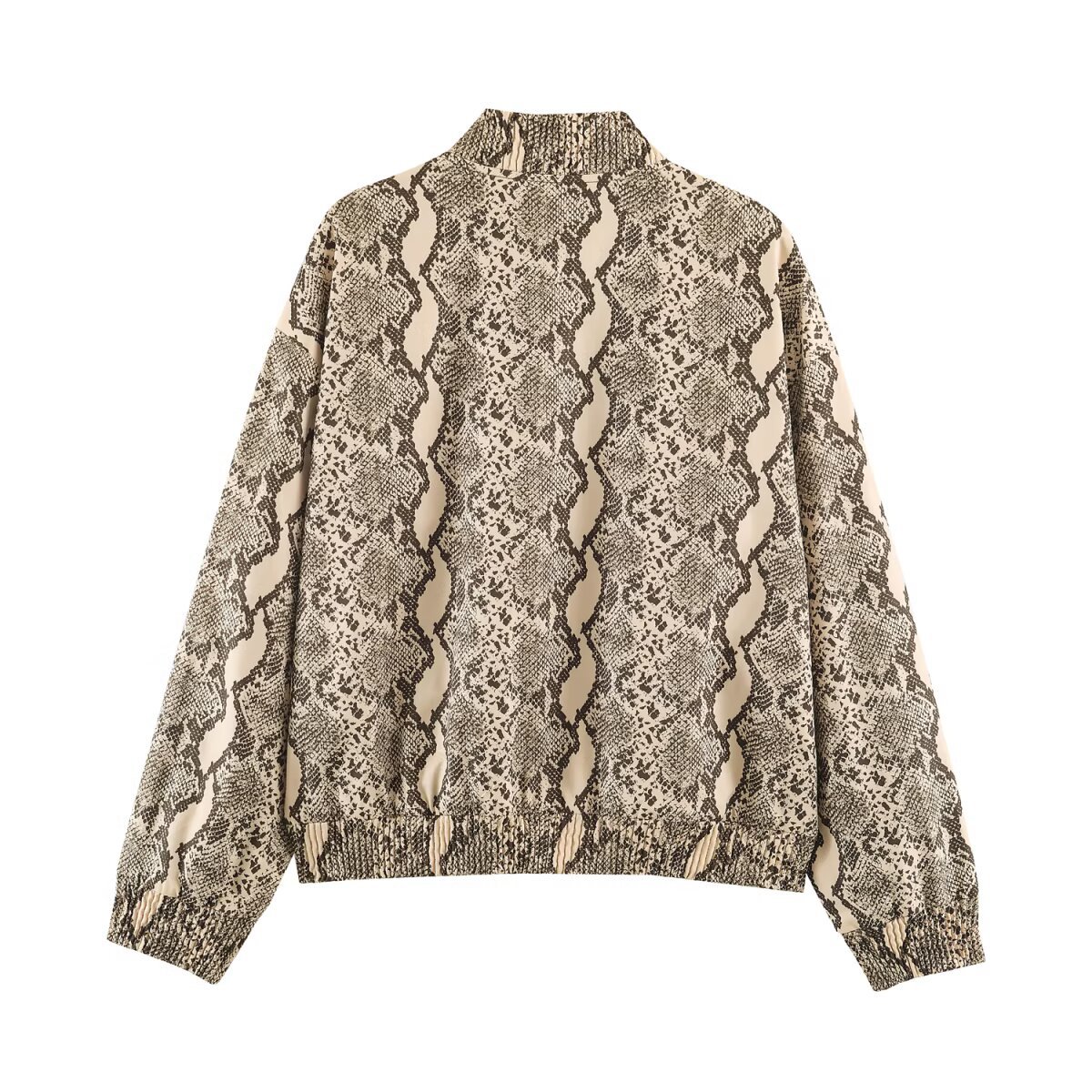 Casual printed snakeskin jacket - Image 4