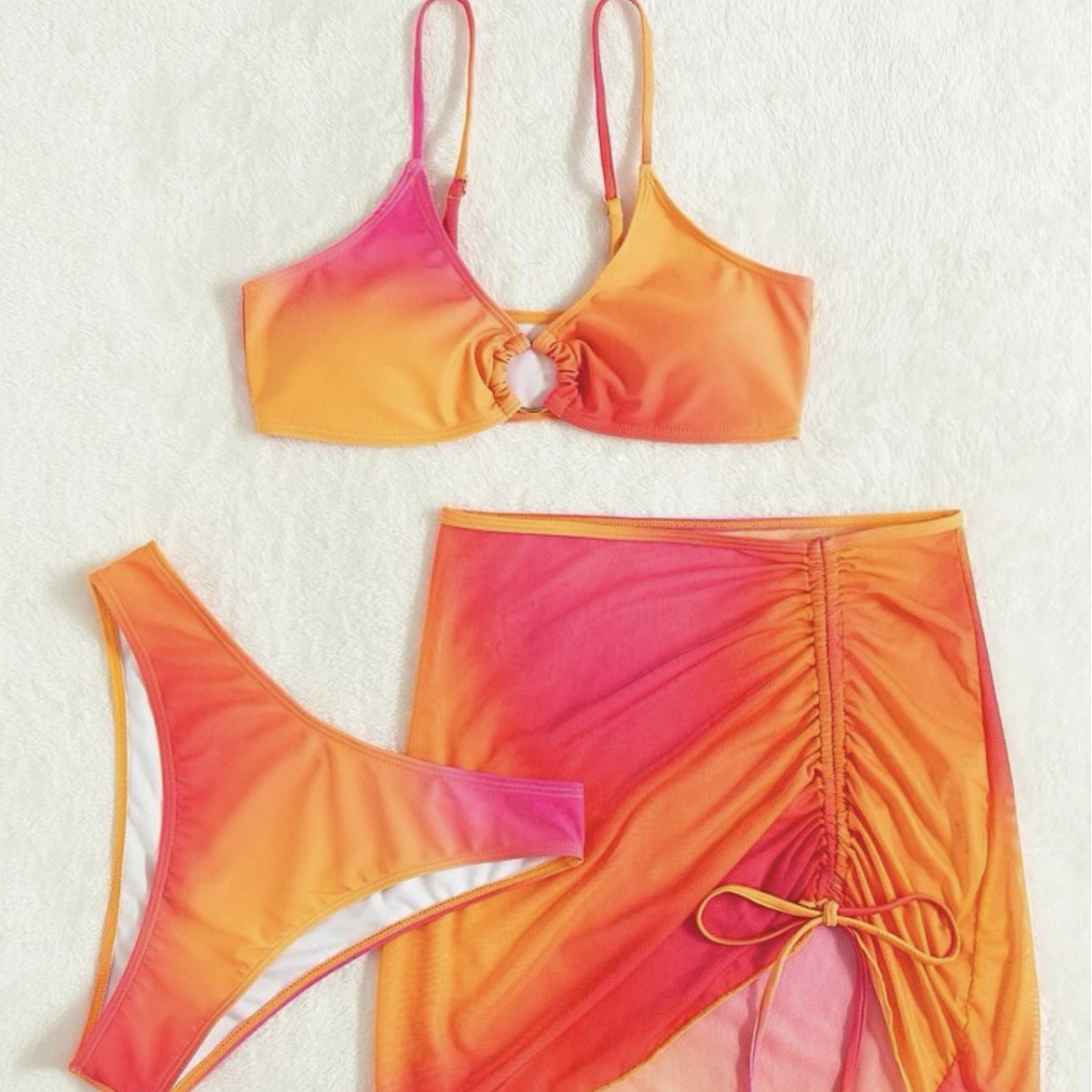 Three piece sexy bikini bikini beach swimsuit - Image 4
