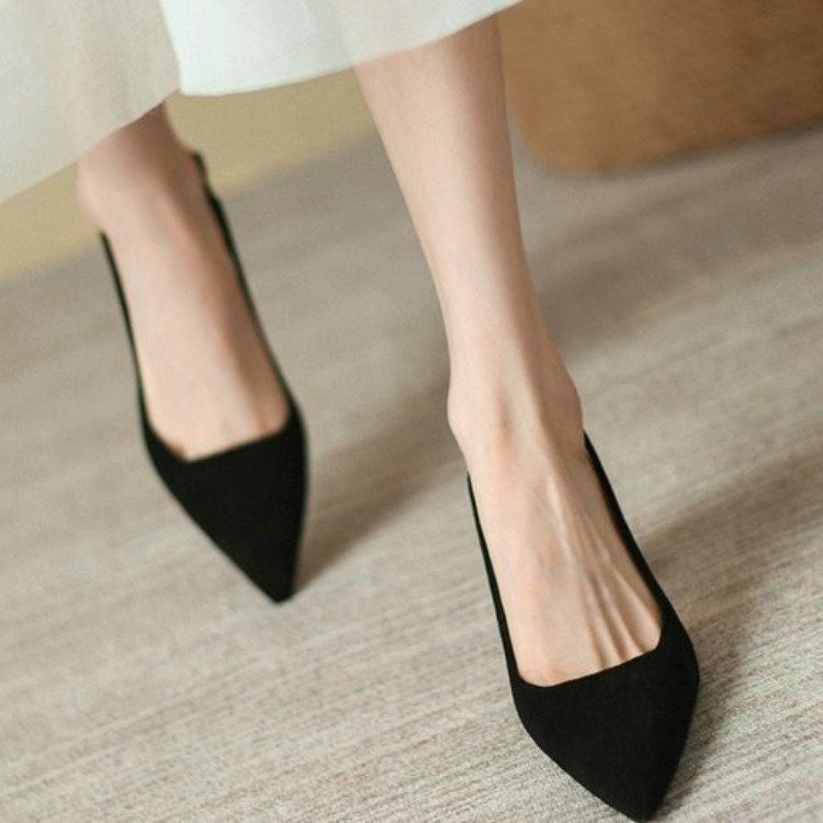 Women High Heels Slingback Pointed toe Block Heels for Women - Image 6