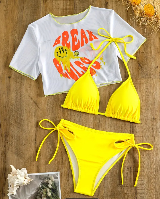 Sexy Bikini Three-Piece Set - Image 6