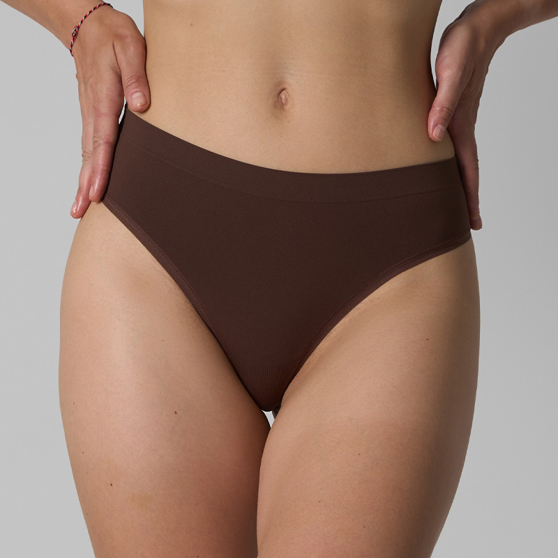Women's Soft Seamless Triangle Panties Yoga Underwear Invisible Underpants - Image 3