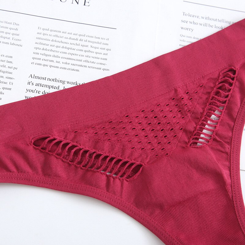 Sexy Seamless Women Sport G-String Panties Women's Soft Comfortable Thongs Underwear Breathable Lingerie Intimates Tangas - Image 5