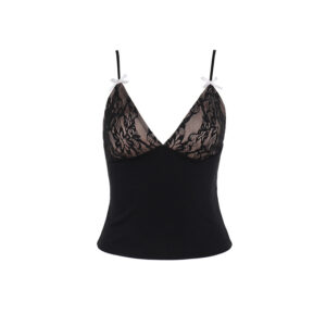 Sexy suspender lace sexy top for women