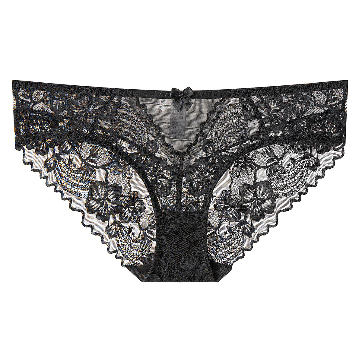 Sexy Lace Underwear Women Ultra-thin Breathable Comfortable Plus Size Panties Cotton Crotch Mid-waist Triangle Briefs - Image 5