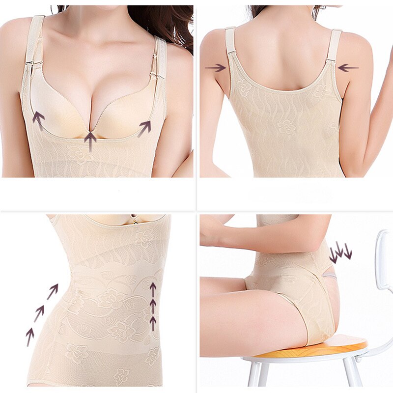 Slimming Bodysuit Women Waist Shapers High Waist Shapewear Waist Trainer Body Shaper Butt Lifter Tummy Control Panties Underwear - Image 5
