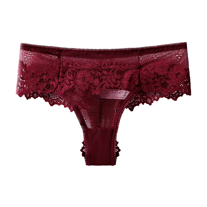 Sexy Lace Ladies Panties Skin-Friendly Breathable Comfortable Seamless Low Waist Briefs Fashion Panties - Image 8