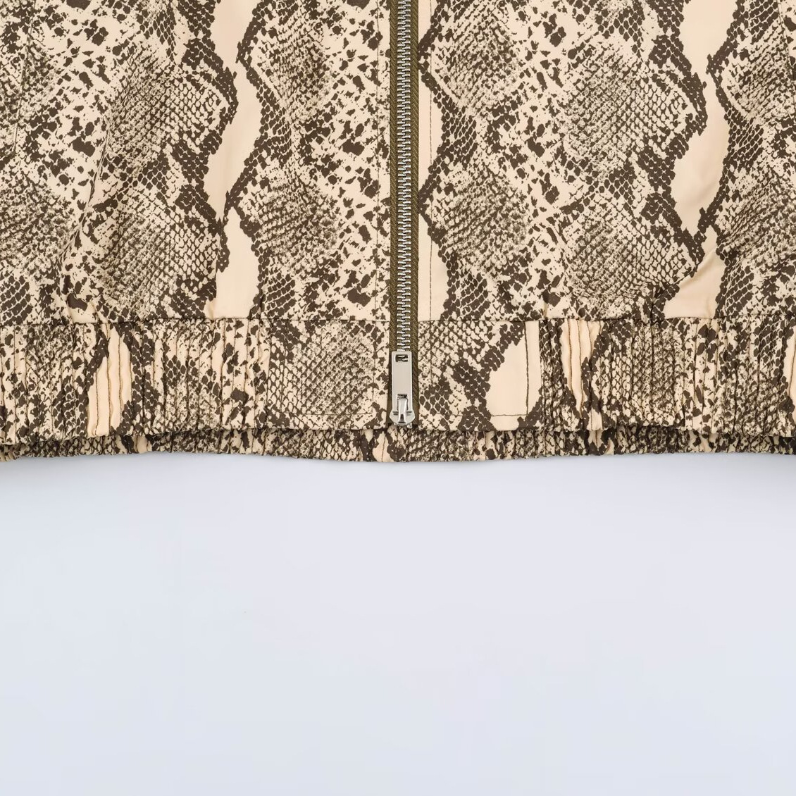 Casual printed snakeskin jacket - Image 3
