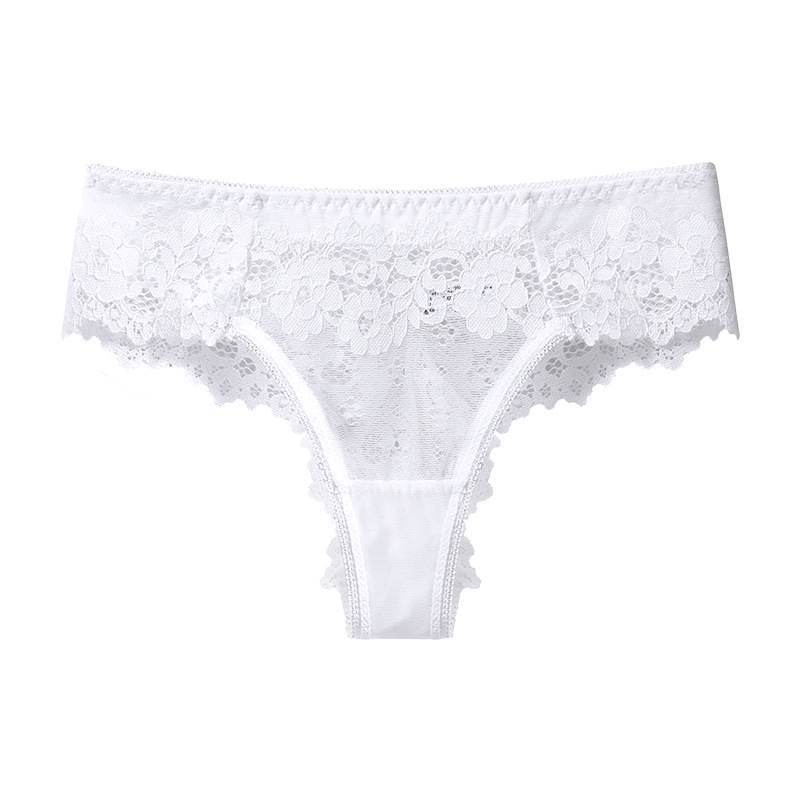 Sexy Lace Ladies Panties Skin-Friendly Breathable Comfortable Seamless Low Waist Briefs Fashion Panties - Image 4