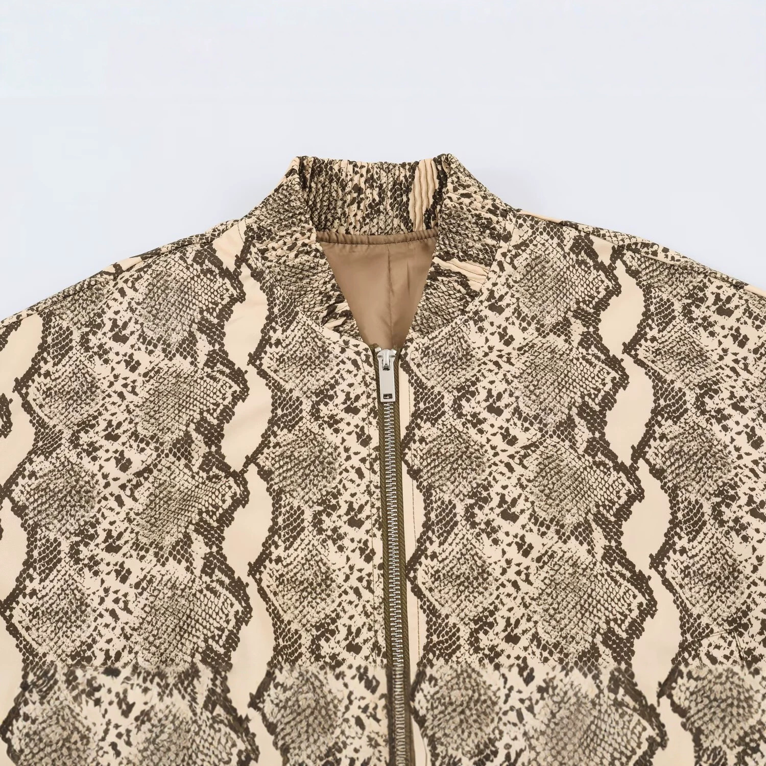 Casual printed snakeskin jacket - Image 2