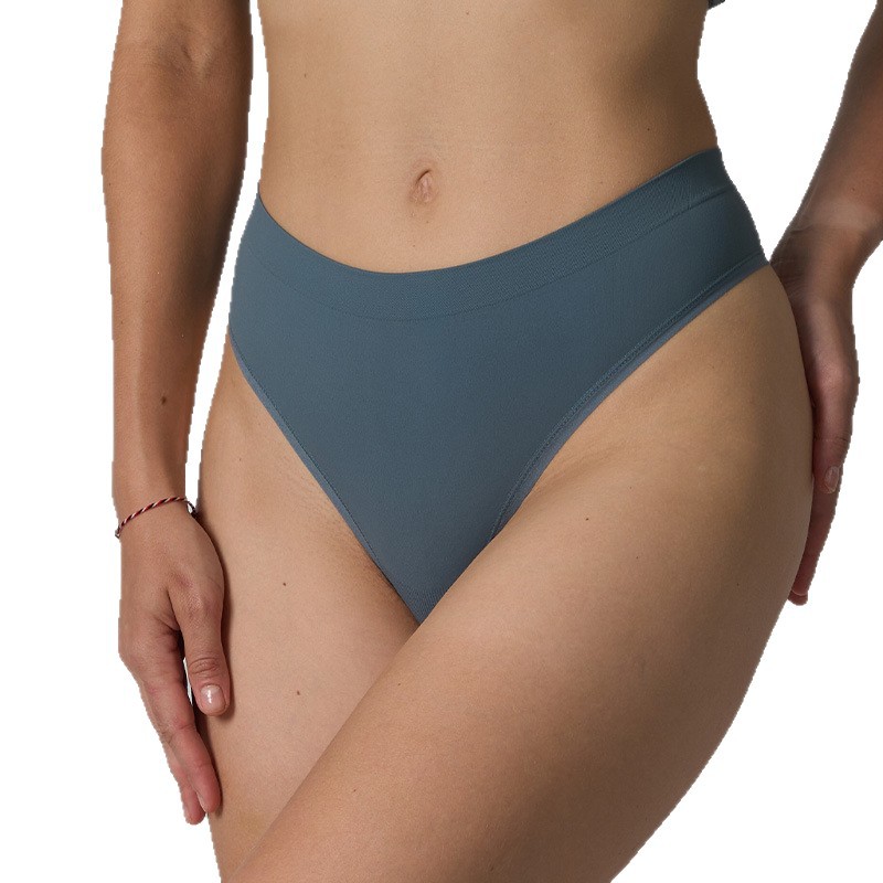 Women's Soft Seamless Triangle Panties Yoga Underwear Invisible Underpants - Image 4