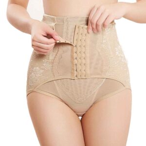 Women's High Waist Body Shaper Panties Seamless Butt Tummy Belly Control Waist Slimming Pants Shapewear Girdle Thin Abdomen Hips